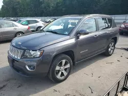 Salvage cars for sale at Glassboro, NJ auction: 2017 Jeep Compass Latitude