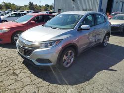 Salvage cars for sale at Vallejo, CA auction: 2021 Honda HR-V LX