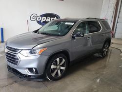 Salvage cars for sale at Greenwood, NE auction: 2021 Chevrolet Traverse LT