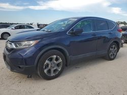 Salvage cars for sale at Houston, TX auction: 2019 Honda CR-V EX