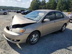 Salvage cars for sale at Concord, NC auction: 2005 Toyota Corolla CE