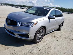 Salvage cars for sale at Spartanburg, SC auction: 2020 Acura MDX Technology