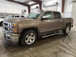 Chevrolet salvage cars for sale: 2014 Chevrolet Silverado K1500 LTZ