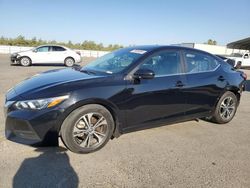 Salvage cars for sale from Copart Fresno, CA: 2021 Nissan Sentra SV