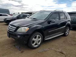 Mercedes-Benz m-Class salvage cars for sale: 2008 Mercedes-Benz ML 350