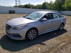 Salvage cars for sale at Windsor, NJ auction: 2015 Hyundai Sonata Sport