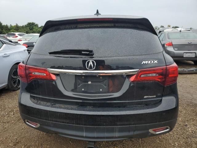 2016 Acura MDX Technology