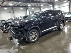 Salvage cars for sale at Ham Lake, MN auction: 2020 Hyundai Santa FE SEL