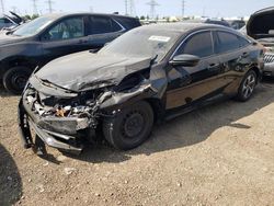 Honda salvage cars for sale: 2019 Honda Civic LX