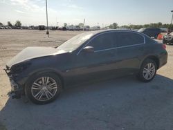 Salvage cars for sale at Indianapolis, IN auction: 2015 Infiniti Q40