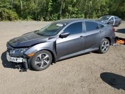 Salvage cars for sale at Cookstown, ON auction: 2019 Honda Civic LX