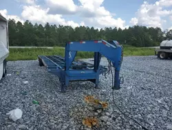 Salvage trucks for sale at Cartersville, GA auction: 2022 Gooseneck Trailer