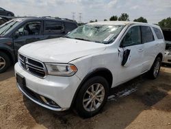 Salvage cars for sale at Elgin, IL auction: 2018 Dodge Durango SXT