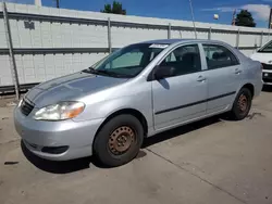 Toyota salvage cars for sale: 2008 Toyota Corolla CE