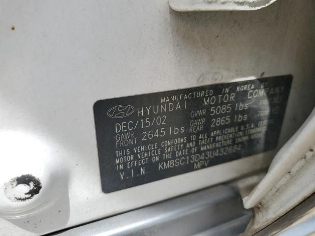 2003 Hyundai Santa FE GLS