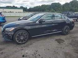 Mercedes-Benz salvage cars for sale: 2019 Mercedes-Benz C 300 4matic