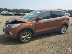 Salvage cars for sale at Windsor, NJ auction: 2017 Ford Escape SE