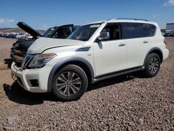 Salvage cars for sale at Phoenix, AZ auction: 2017 Nissan Armada SV