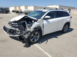 2019 Toyota Highlander Limited en venta en Van Nuys, CA