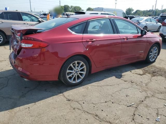 2017 Ford Fusion SE Hybrid