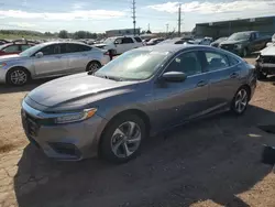 Salvage cars for sale at Colorado Springs, CO auction: 2019 Honda Insight EX