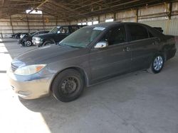 Toyota salvage cars for sale: 2003 Toyota Camry LE