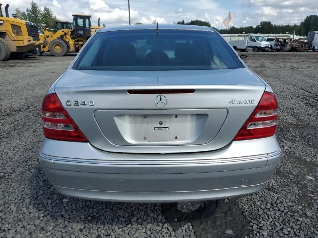 2003 Mercedes-Benz C 240 4matic