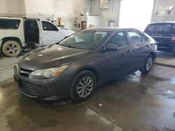 Salvage cars for sale from Copart Columbia, MO: 2017 Toyota Camry LE