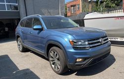 Salvage cars for sale from Copart Glassboro, NJ: 2019 Volkswagen Atlas SEL Premium