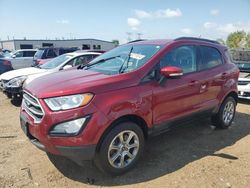 Salvage cars for sale from Copart Elgin, IL: 2019 Ford Ecosport SE