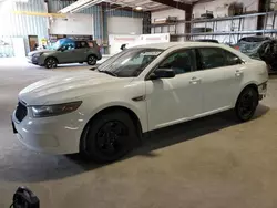 Salvage cars for sale at Eldridge, IA auction: 2013 Ford Taurus Police Interceptor