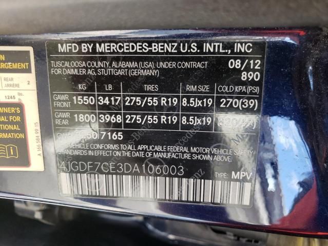 2013 Mercedes-Benz GL 450 4matic