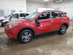 Salvage cars for sale at Davison, MI auction: 2017 Toyota Rav4 LE