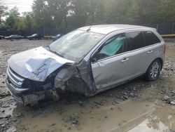 Salvage cars for sale at Waldorf, MD auction: 2014 Ford Edge Limited