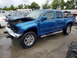 Chevrolet salvage cars for sale: 2011 Chevrolet Colorado LT