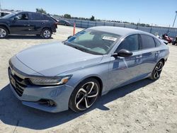 Honda salvage cars for sale: 2022 Honda Accord Sport