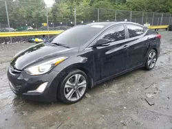 Salvage cars for sale at Waldorf, MD auction: 2014 Hyundai Elantra SE