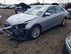 Salvage cars for sale at Elgin, IL auction: 2015 Toyota Camry LE