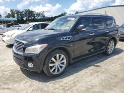 Salvage cars for sale at Spartanburg, SC auction: 2014 Infiniti QX80