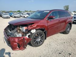 2017 Toyota Highlander SE en venta en Kansas City, KS