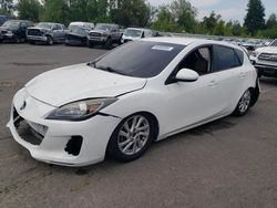 Salvage cars for sale at Portland, OR auction: 2012 Mazda 3 I