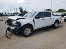 Salvage cars for sale at Miami, FL auction: 2022 Ford Maverick XL