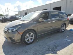 Salvage cars for sale at Jacksonville, FL auction: 2019 Honda Odyssey EXL