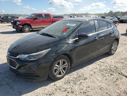 Salvage cars for sale at Houston, TX auction: 2017 Chevrolet Cruze LT