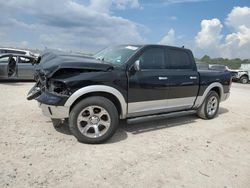 Salvage cars for sale from Copart Houston, TX: 2015 Dodge 1500 Laramie