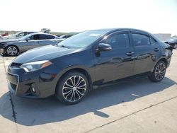 Toyota Vehiculos salvage en venta: 2015 Toyota Corolla L