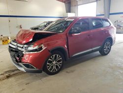 Salvage cars for sale at Sandston, VA auction: 2016 Mitsubishi Outlander SE