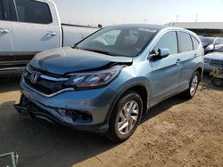 Salvage cars for sale at Brighton, CO auction: 2015 Honda CR-V EX