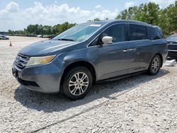 Salvage cars for sale at Houston, TX auction: 2011 Honda Odyssey EXL