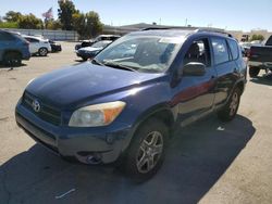 Salvage cars for sale at Martinez, CA auction: 2007 Toyota Rav4